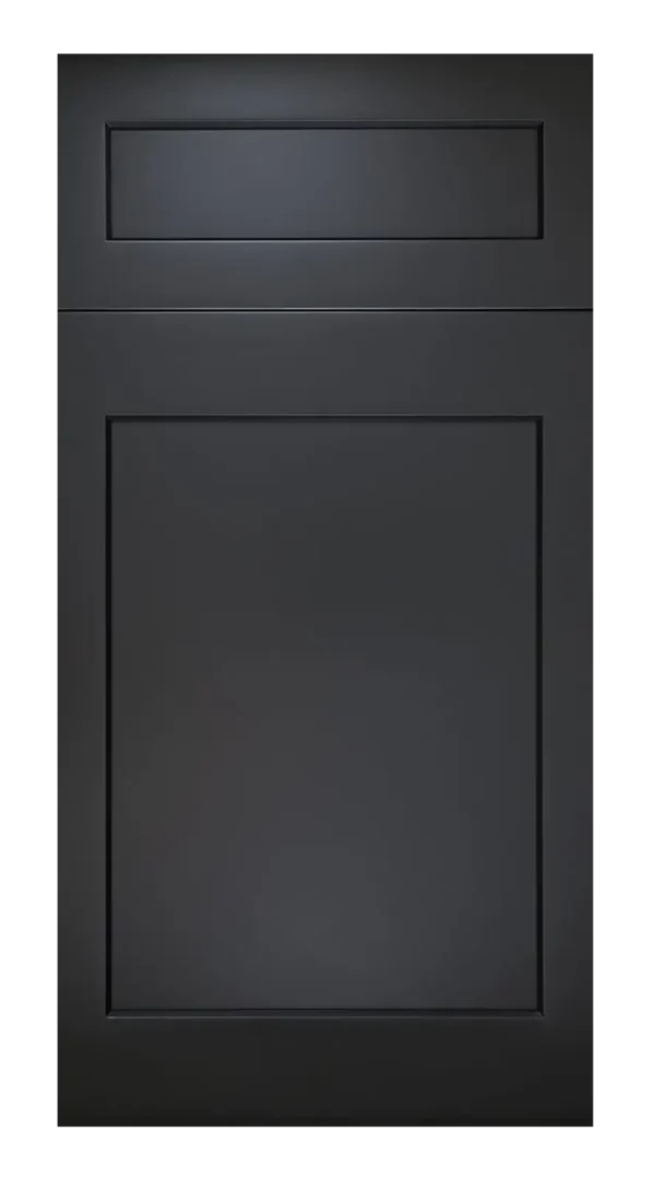 Essential Cabinets and Flooring | Cabinets | Highland | Onyx Black Shaker